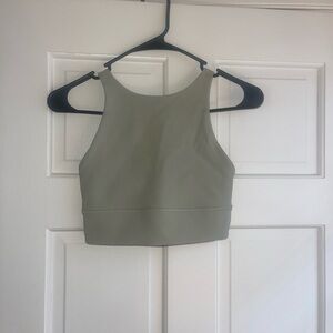 Lululemon, sports bra /top, pale light green